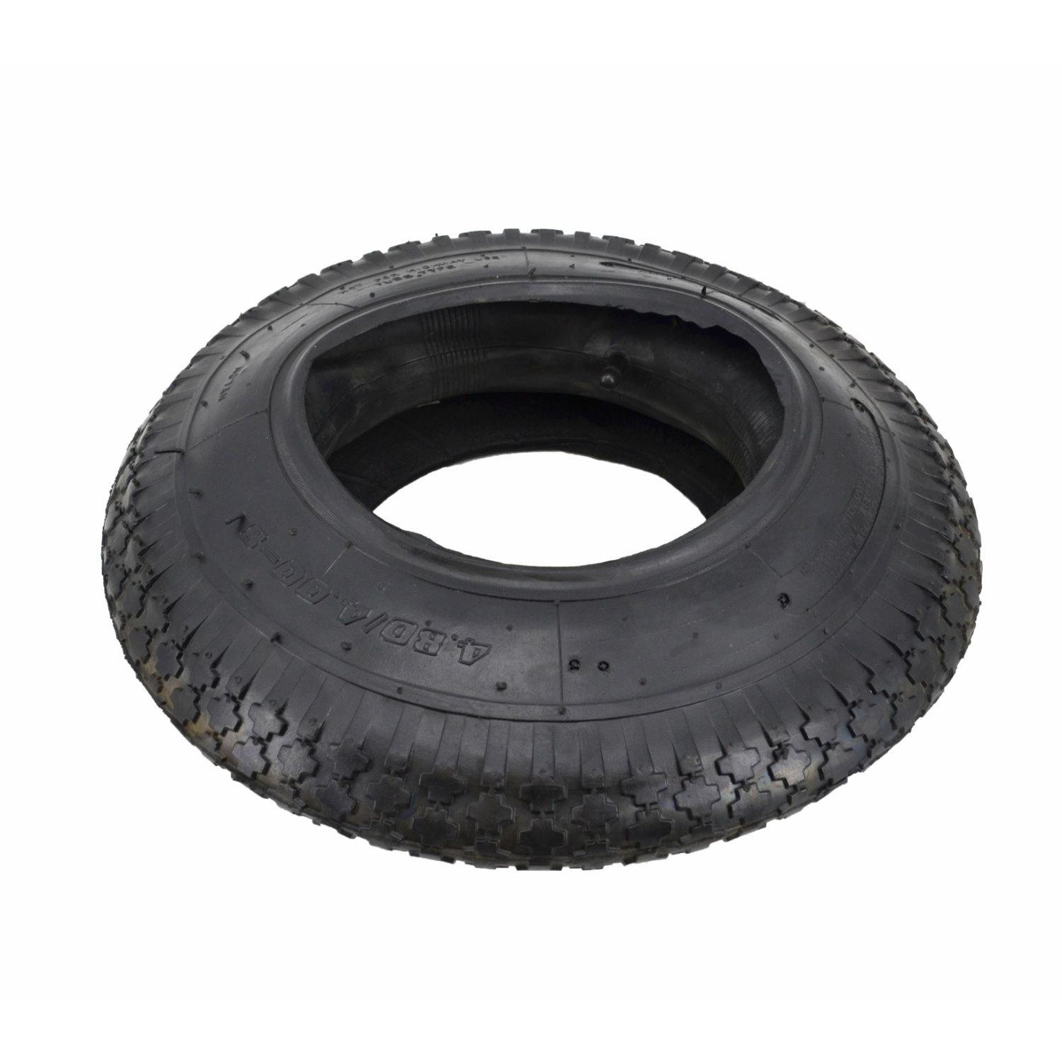 WHEELBARROW TYRE & INNER TUBE 4.80-4.00-8/ 2PR 390x85mm