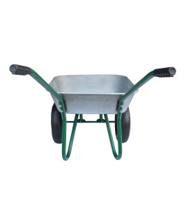 TACZKA OGRODOWA 100L DWA KOŁA FELGI METALOWE