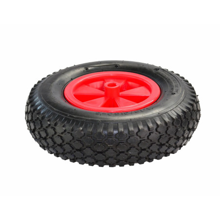 PNEUMATIC WHEELBARROW WHEEL 3.50/ 2PR 30x8.5cm