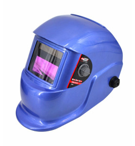 PRZYŁBICA SPAWALNICZA SAMOŚCIEMNIAJĄCA LYG-8 NIEBIESKA DIN 9-13 PODWÓJNIE LAKIEROWANA