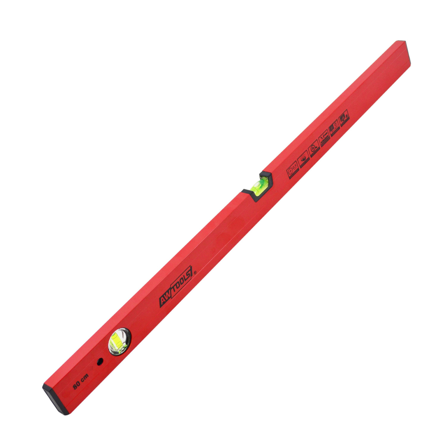 ALUMINIUM SPIRIT LEVEL 100cm/ 2-VIALS