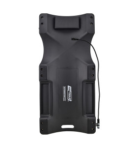 LEŻANKA WARSZTATOWA Z TWORZYWA SZTUCZNEGO, Z LAMPKĄ