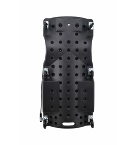 LEŻANKA WARSZTATOWA Z TWORZYWA SZTUCZNEGO, Z LAMPKĄ