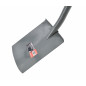 STEEL GARDEN SPADE WITH D-GRIP 19x29cm