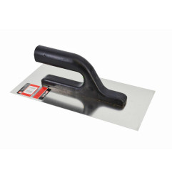 STAINLESS STEEL PLASTERING TROWEL 270mm/ PVC OPEN HANDLE