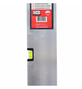 MASONRY ALU RECTANGULAR SCREEDNG LEVEL 150cm/ 2 VIALS & HANDLES
