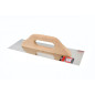 STAINLESS STEEL PLASTERING TROWEL 380mm/ WOODEN HANDLE STAINLESS STEEL PLASTERING TROWEL 380mm/ WOODEN HANDLE