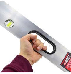 MASONRY ALU RECTANGULAR SCREEDNG LEVEL 300cm/ TWO VIALS & HANDLES