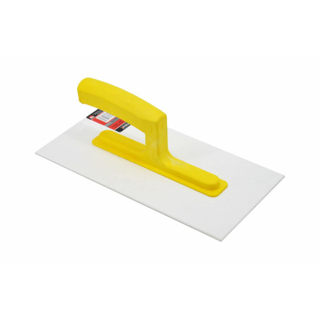 ABS PVC PLASTERING TROWEL 280mm/ 3mm THICK/ OPEN HANDLE