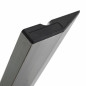 CONCRETE ALU TRAPEZOID SCREEDNG LEVEL 150cm/ END PLUGS