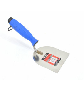 STAINLESS STEEL PLASTERING MARGIN TROWEL 60mm/ RUBBER HANDLE