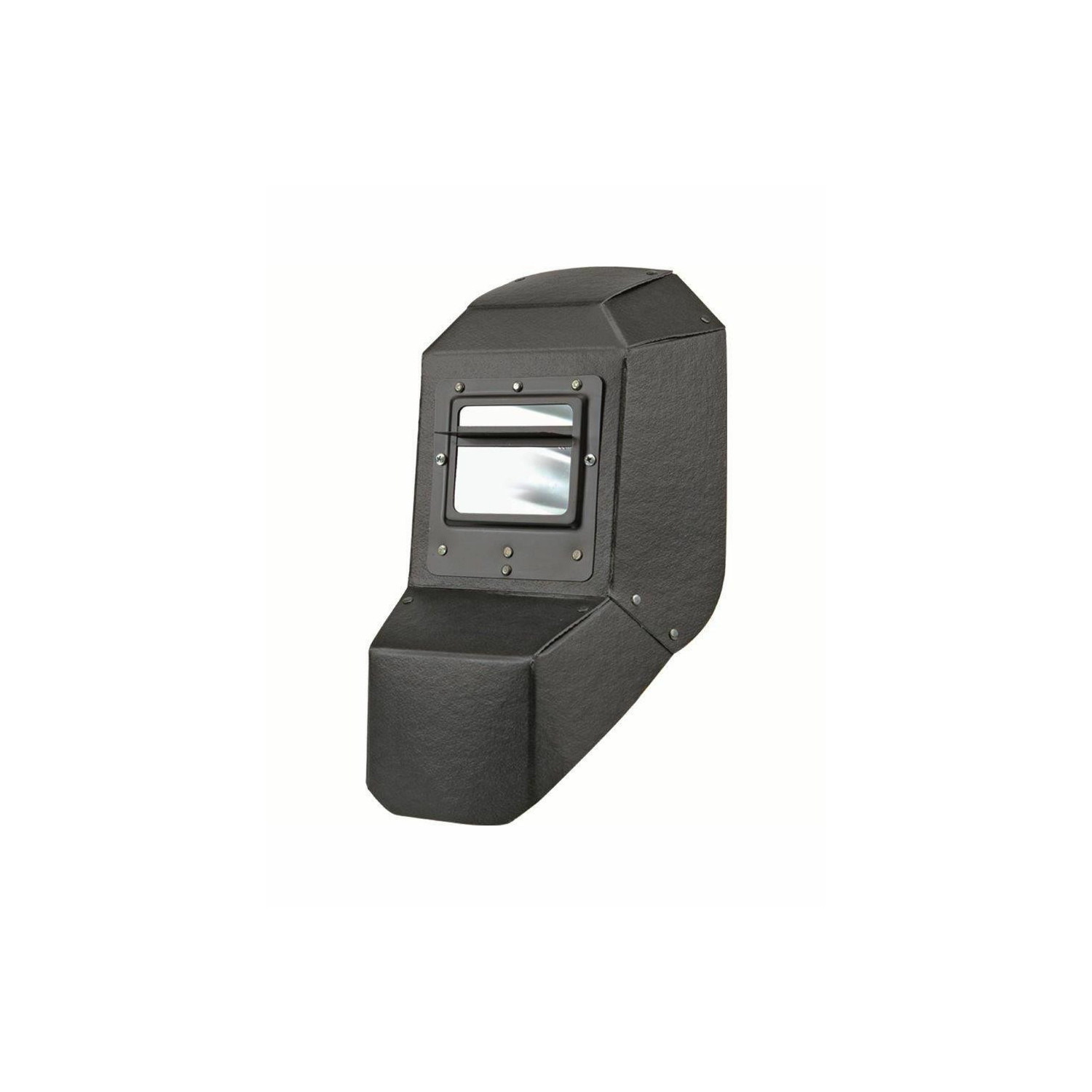PLASTIC HANDHELD WELDING FACE SHIELD TSMP w/ FLIP-UP LENS 50x100mm/ 20x100mm