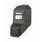 PLASTIC HANDHELD WELDING FACE SHIELD TSMP w/ FLIP-UP LENS 50x100mm/ 20x100mm