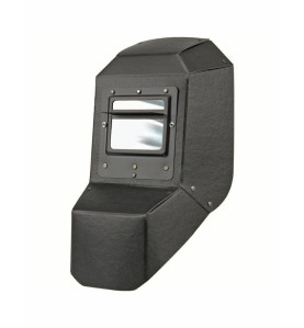 PLASTIC HANDHELD WELDING FACE SHIELD TSMP w/ FLIP-UP LENS 50x100mm/ 20x100mm