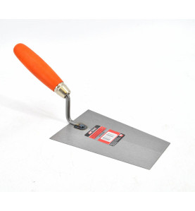 TRAPEZOID TROWEL 180mm/ WOODEN HANDLE