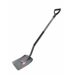 STEEL SAND SHOVEL WITH D-GRIP 23x26cm