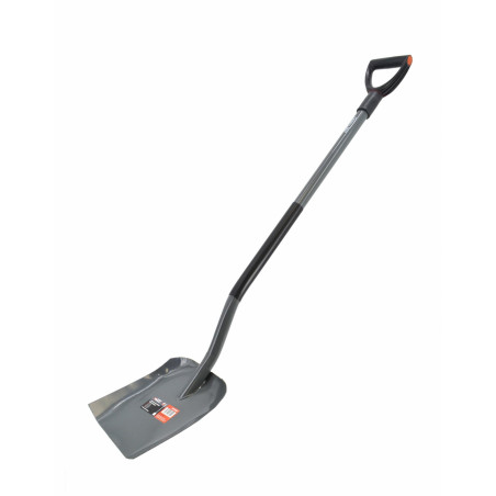 STEEL SAND SHOVEL WITH D-GRIP 23x26cm
