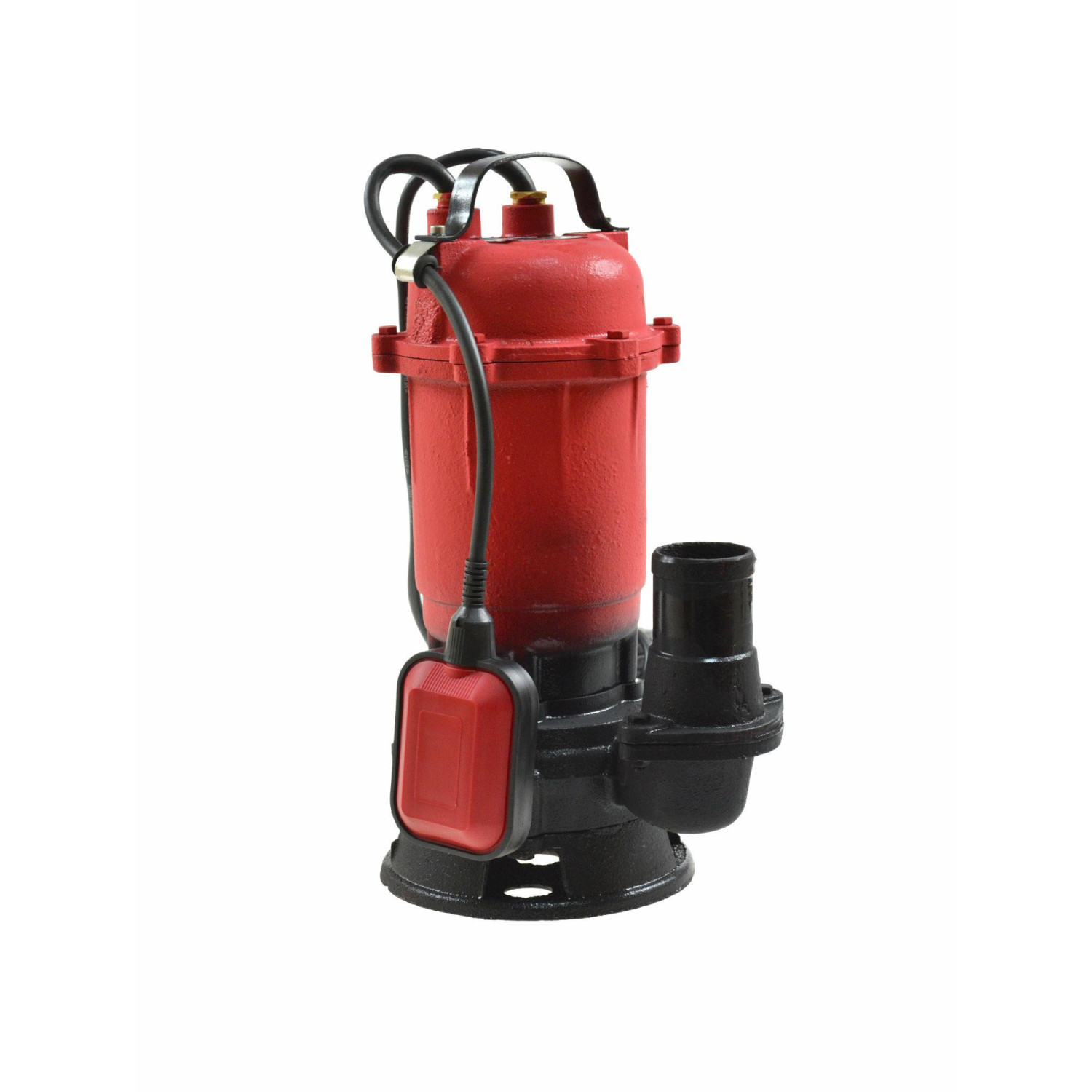 CAST IRON SUBMERSIBLE DIRTY WATER PUMP w/ GRINDER & FLOAT SWITCH 850W