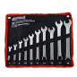 COMBINATION SPANNER SET 6-19mm 10pcs BLACK LINE