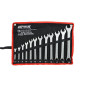 COMBINATION SPANNER SET 12pcs /6-22mm/ BLACK LINE