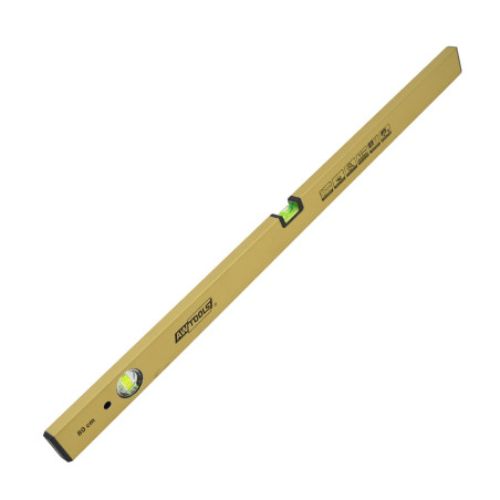 ALUMINIUM ANODISED SPIRIT LEVEL 50cm/ 2 VIALS