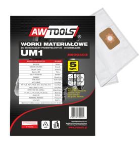 VACUUM DUST BAG SET 5pcs UM1