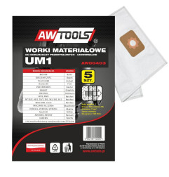 VACUUM DUST BAG SET 5pcs UM1