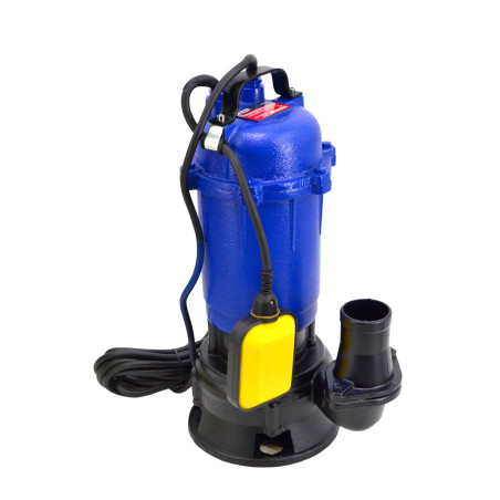 CAST IRON SUBMERSIBLE DIRTY WATER PUMP w/ FLOAT SWITCH & GRINDER 1050W