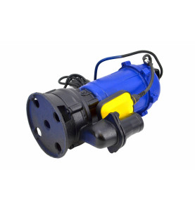 CAST IRON SUBMERSIBLE DIRTY WATER PUMP w/ FLOAT SWITCH & GRINDER 1050W