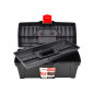 TOOLBOX w/ REMOVABLE TRAY 15" 40x20x19cm