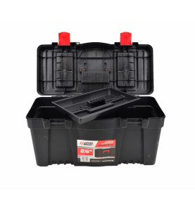 PLASTIC TOOLBOX w/ LID ORGANISERS 25" 60x28x32cm