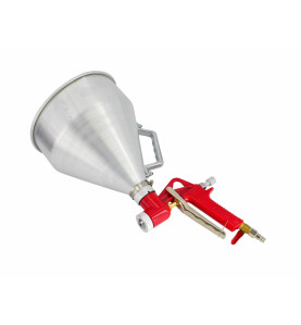 PISTOLET TO TYNKÓW ZE ZBIORNIKIEM ALUMINIOWYM / FR-300