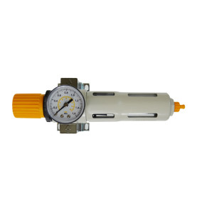 MIDI IN-LINE FILTER-REGULATOR w/ GAUGE 1/2"