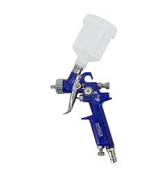 PISTOLET LAKIERNICZY MINI HVLP ZE ZBIORNIKIEM GÓRNYM 0.8-1.2mm / H-2000