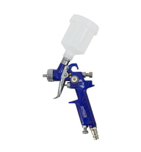 PISTOLET LAKIERNICZY MINI HVLP ZE ZBIORNIKIEM GÓRNYM 0.8-1.2mm / H-2000