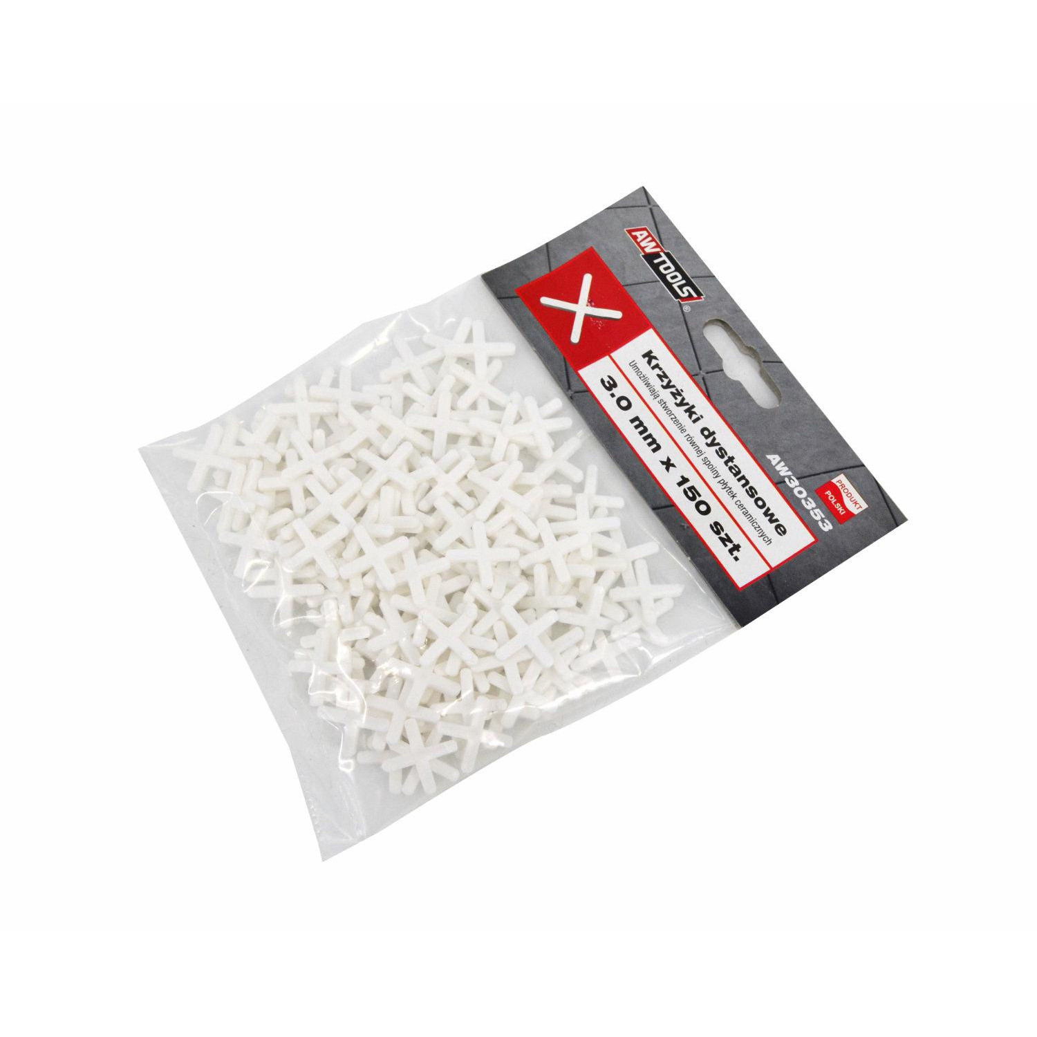 CROSS TILE SPACERS 4.0mm 100pcs