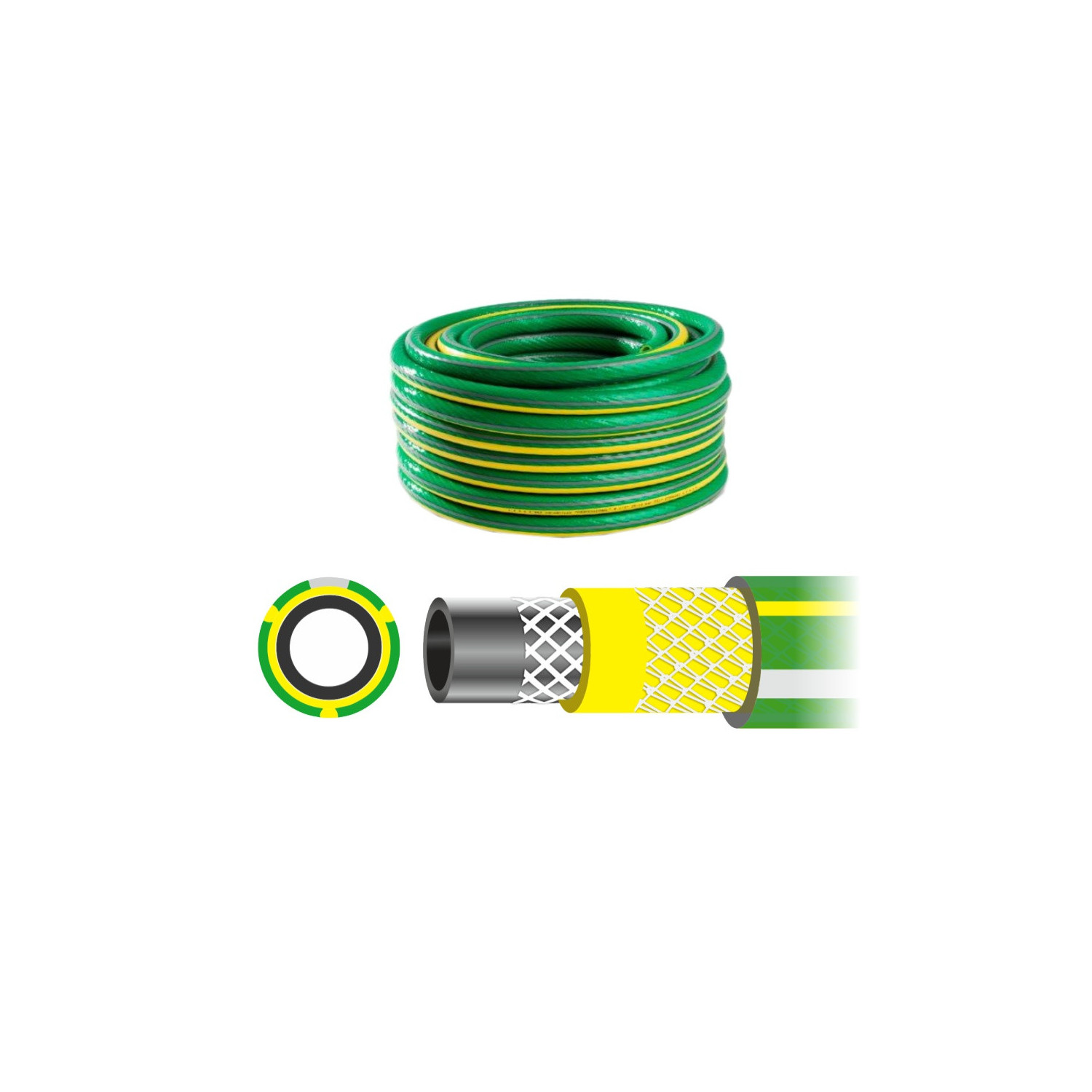 GARDEN HOSE PREMIUM+ 3/4" 25m GARDEN HOSE PREMIUM+ 3/4" 25m