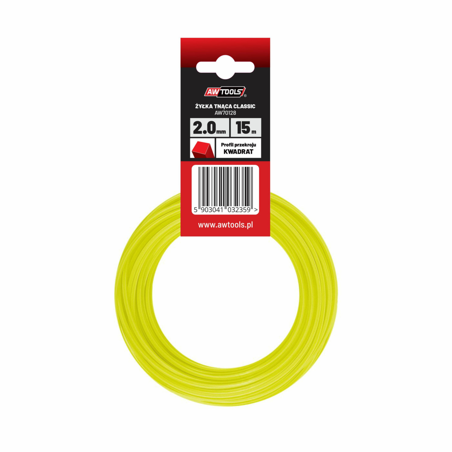 SQUARE TRIMMER LINE 1.6x10m