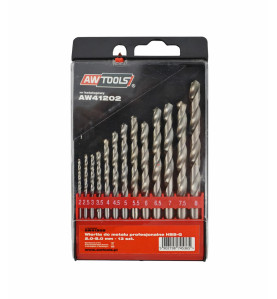 WIERTŁA DO METALU HSS-G KOMPLET 13elem. /2.5 - 8mm/