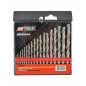 HSS METAL TWIST DRILL BIT SET 19pcs /1-10mm/