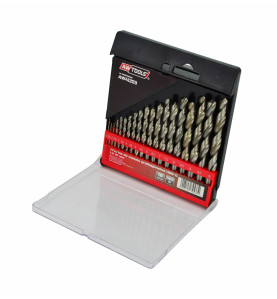HSS METAL TWIST DRILL BIT SET 19pcs /1-10mm/