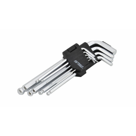 BALL-END HEX ALLEN KEY SET 9pcs /1.5-10mm/