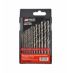 HSS-G METAL TWIST DRILL BIT SET 13pcs /1.5-6.5mm/