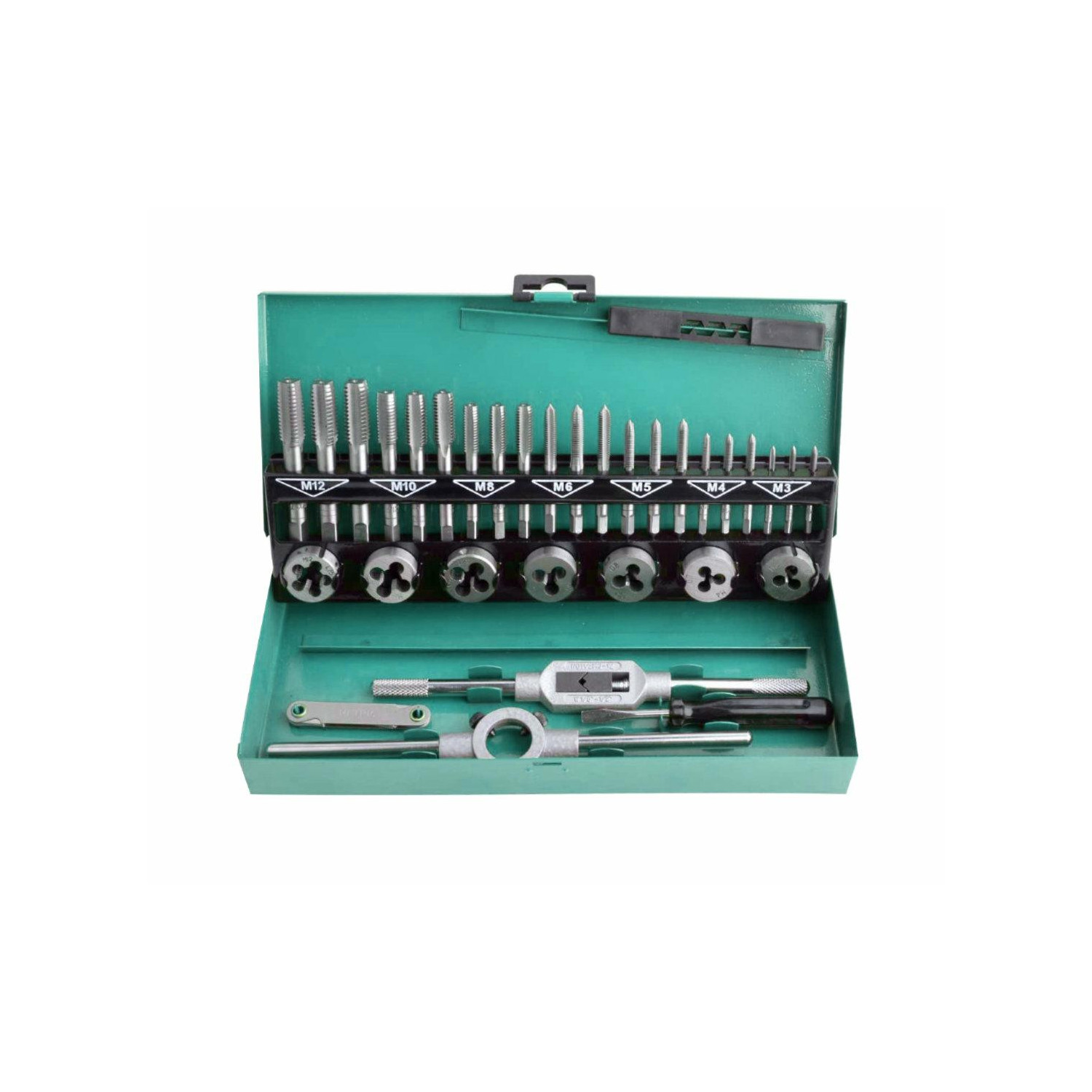 TAP & DIE SET M3-M12 32pcs