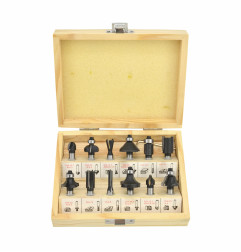WOOD ROUTER BIT SET 12pcs