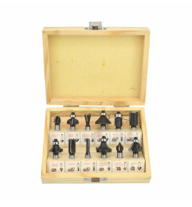 WOOD ROUTER BIT SET 12pcs