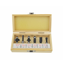 WOOD ROUTER BIT SET 6pcs