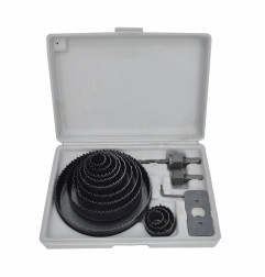 CARBON HOLE SAW SET 19-127mm 16pcs