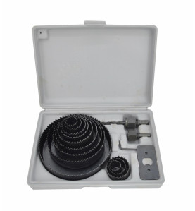 CARBON HOLE SAW SET 19-127mm 16pcs