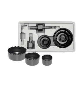 CARBON HOLE SAW SET 18-63mm 11pcs